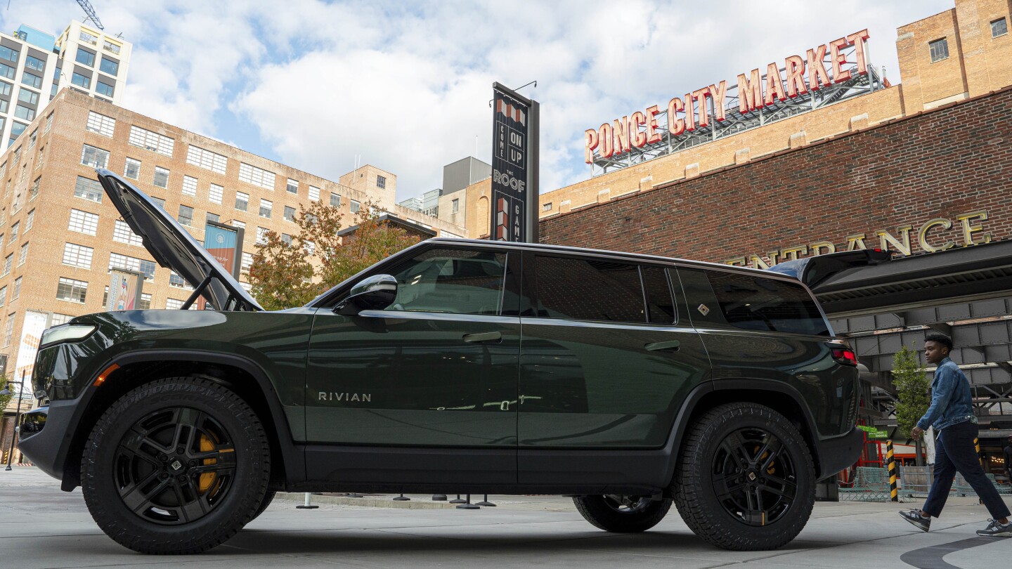 Rivian truck manufacturing location sale